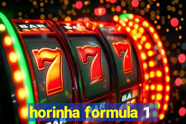 horinha formula 1